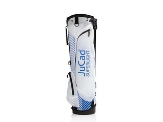 JuCad Superlight stand bag, blanc/bleu