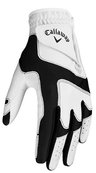 Callaway Opti Fit gant de golf femme, blanc/noir