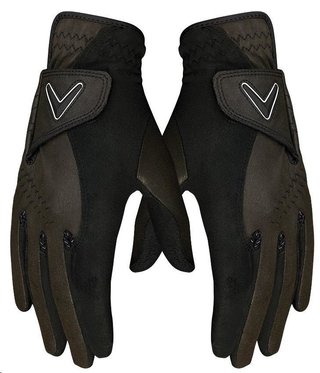 Callaway Opti Grip Rain gant de golf femme (paire), noir