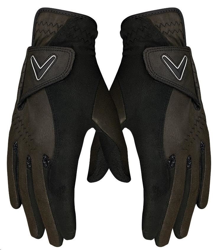 Callaway Opti Grip Rain gant de golf femme (paire), noir
