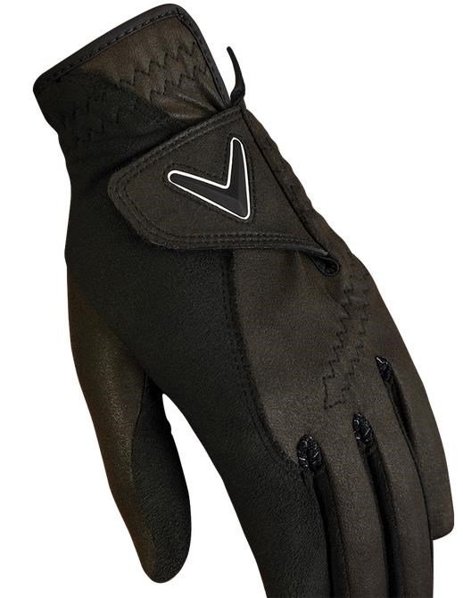 Callaway Opti Grip Rain gant de golf femme (paire), noir