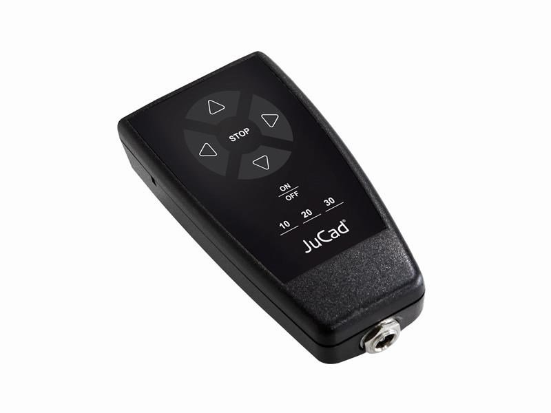 JuCad drive SL Titan Travel eX 2.0 chariot électrique + télécommande + sac de transport (JRT-1), titane