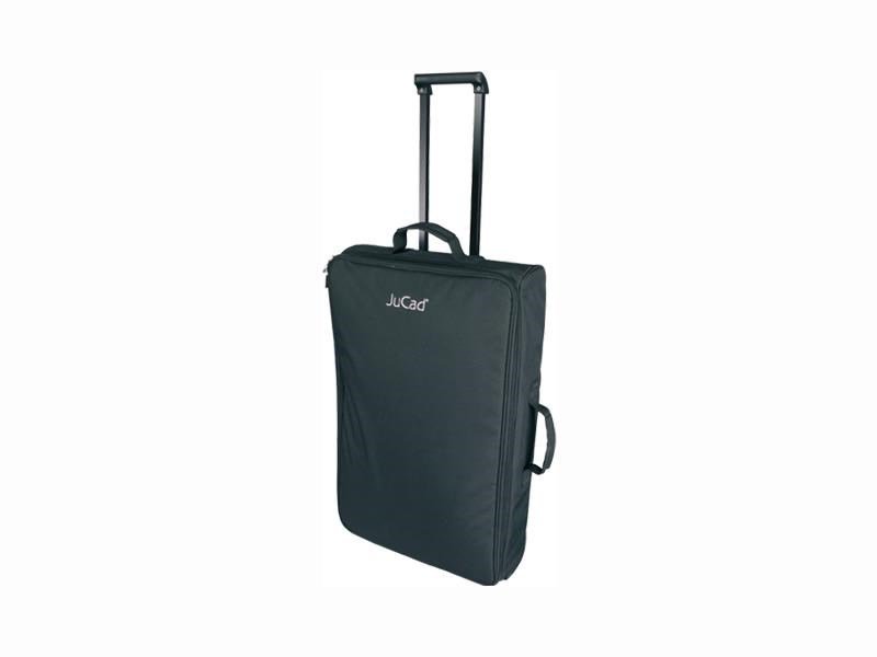 JuCad drive SL Titan Travel eX 2.0 chariot électrique + télécommande + sac de transport (JRT-1), titane