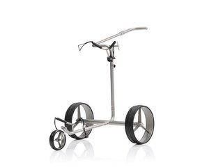 JuCad drive SL Titan Travel eX 2.0 chariot électrique + télécommande + sac de transport (JRT-1), titane