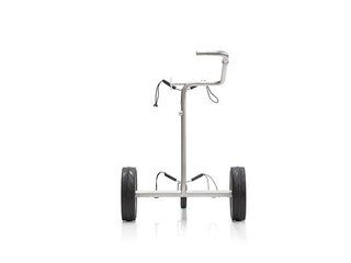JuCad drive SL Titan Travel eX 2.0 chariot électrique + télécommande + sac de transport (JRT-1), titane