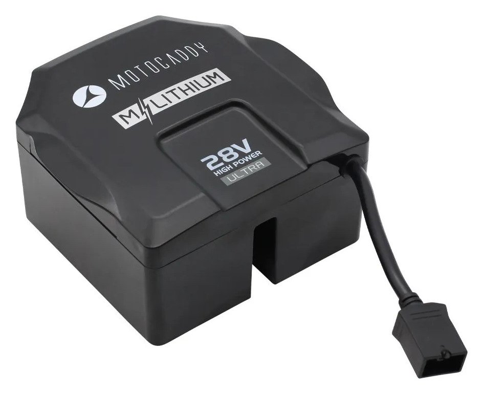 Motocaddy M-Series 28V Lithium Battery & Charger - ULTRA (2018 onwards) accessoire de chariot, noir
