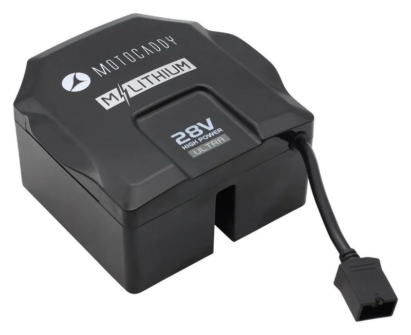 Motocaddy M-Series 28V Lithium Battery & Charger - ULTRA (2018 onwards) accessoire de chariot, noir