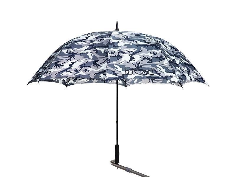 JuCad parapluie de golf 68" avec épingle, camouflage/gris