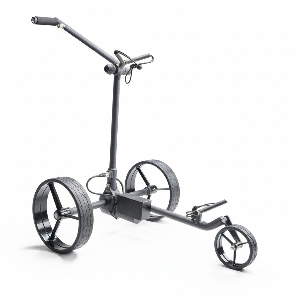 Davies Caddy SMART DHC chariot électrique, noir mat