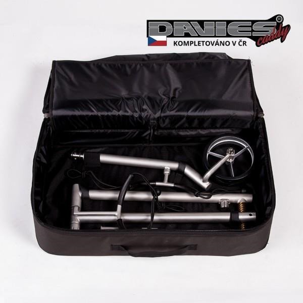 Davies Caddy Premium sac de voyage (avec poche pour batterie), noir