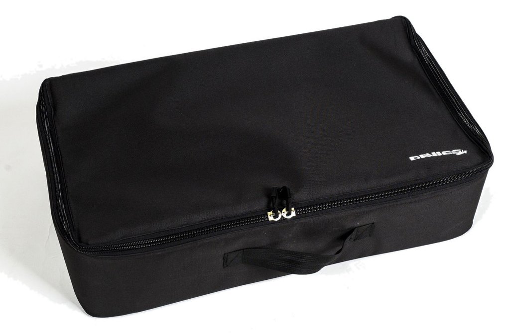 Davies Caddy Premium sac de voyage (avec poche pour batterie), noir