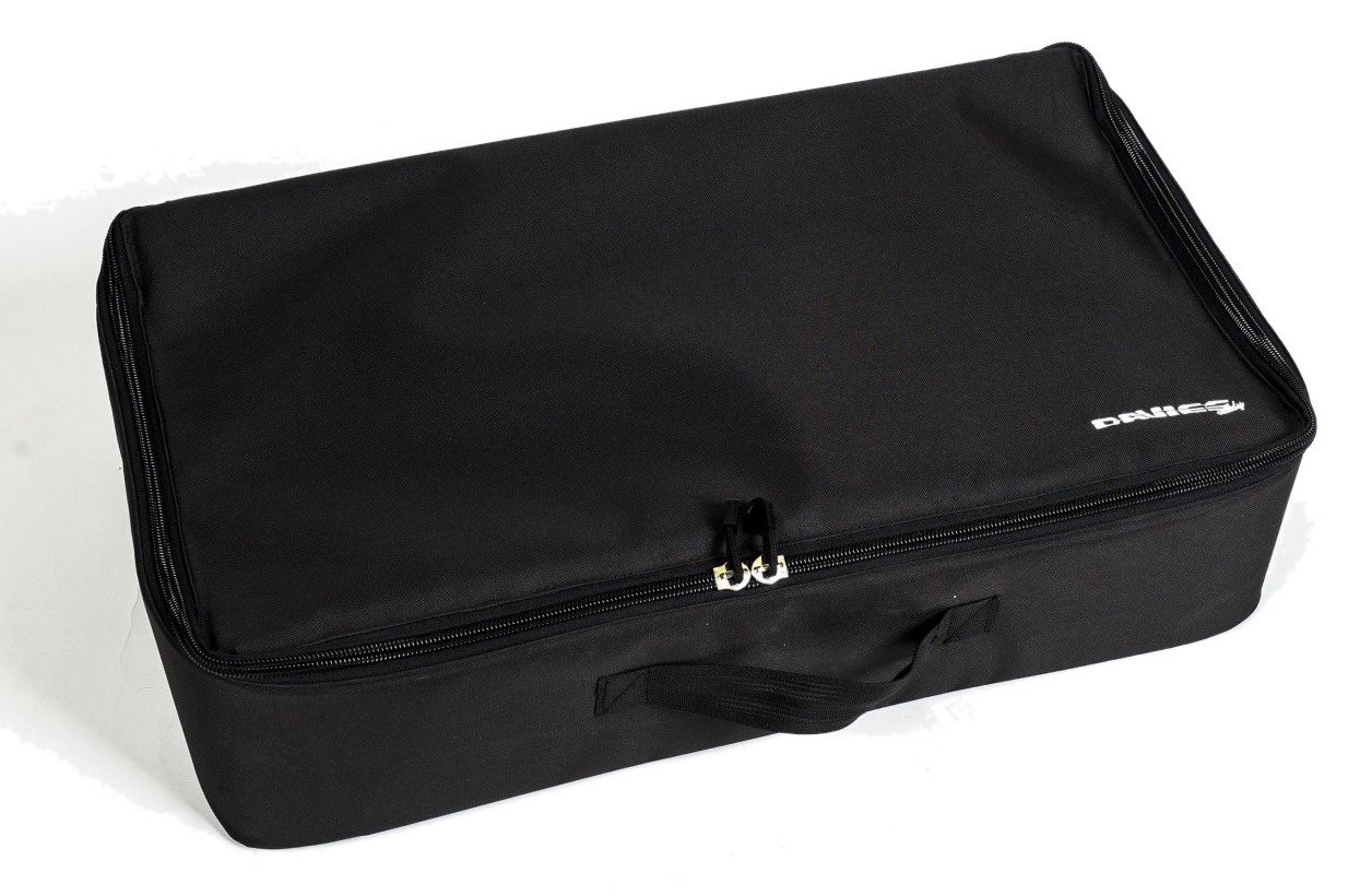 Davies Caddy Premium sac de voyage (avec poche pour batterie), noir