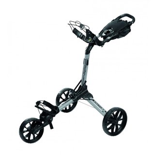 Bag Boy Nitron Auto-Open chariot manuel, argent/noir