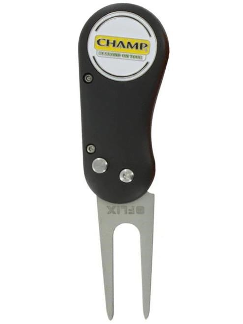 Champ Champ FLIX Lite Divot Repair Tool, noir