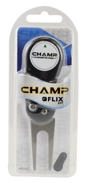 Champ Champ FLIX Lite Divot Repair Tool, noir