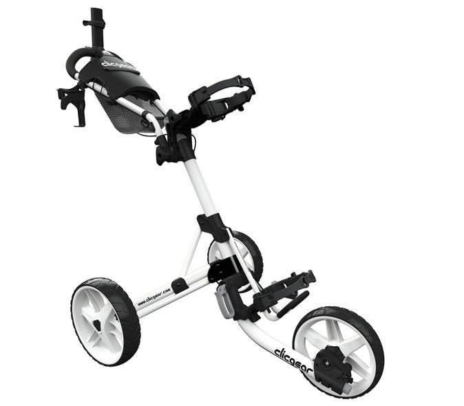 Clicgear M4 chariot manuel, blanc mat