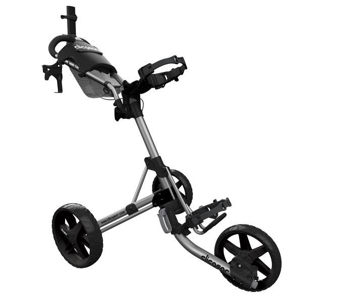 Clicgear M4 chariot manuel, argent mat