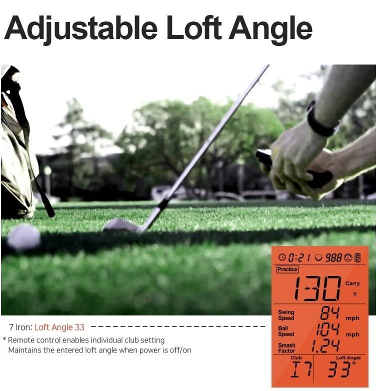 Voice Caddie Swing Caddie Launch Monitor SC200+ noir
