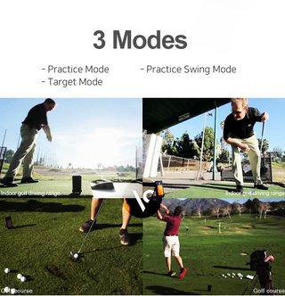 Voice Caddie Swing Caddie Launch Monitor SC200+ noir