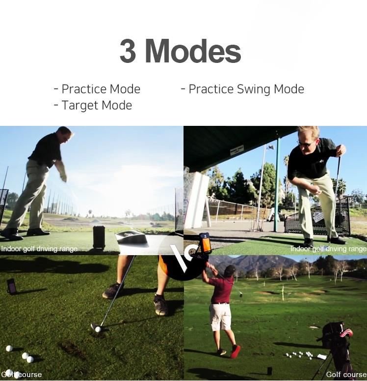 Voice Caddie Swing Caddie Launch Monitor SC200+ noir
