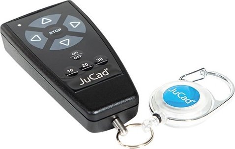 JuCad Remote Control incl. charger télécommande, noir
