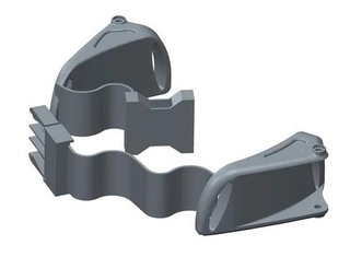 Big Max SPARE PART - Big Max Upper Bag Holder for Autofold+ accessoire de chariot, noir