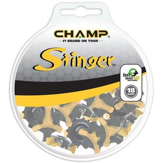Champ Stinger - Small Metal pointes de chaussures de golf (16pc)