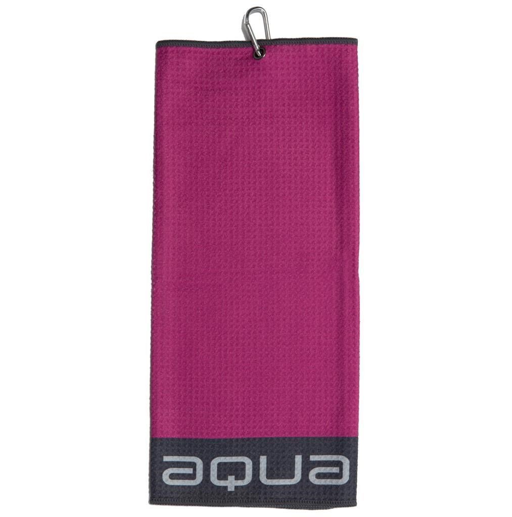 Big Max Aqua Trifold serviette, fuchsia/charcoal