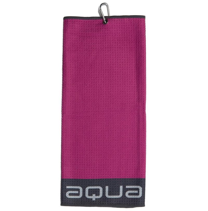 Big Max Aqua Trifold serviette, fuchsia/charcoal