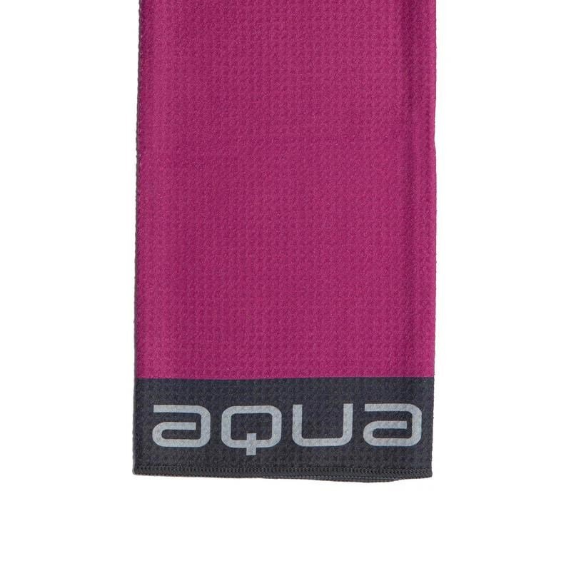 Big Max Aqua Trifold serviette, fuchsia/charcoal