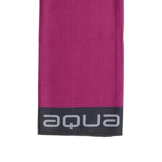 Big Max Aqua Trifold serviette, fuchsia/charcoal