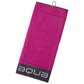 Big Max Aqua Trifold serviette, fuchsia/charcoal