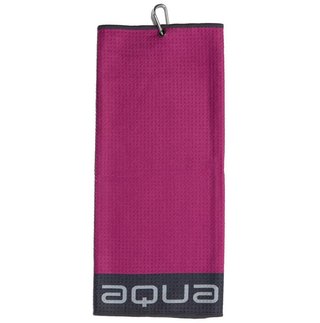 Big Max Aqua Trifold serviette, fuchsia/charcoal