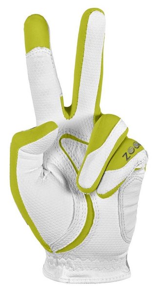 Zoom Zoom Weather gant de golf homme, blanc/citron vert