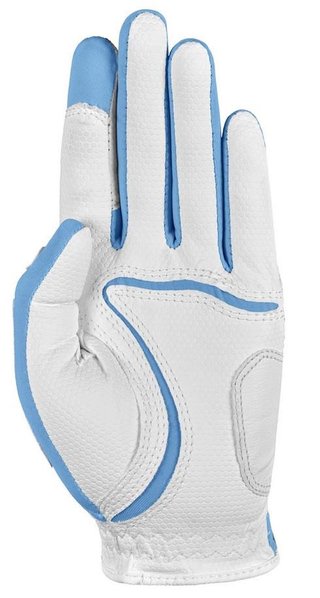 Zoom Zoom Weather gant de golf femme, blanc/bleu clair