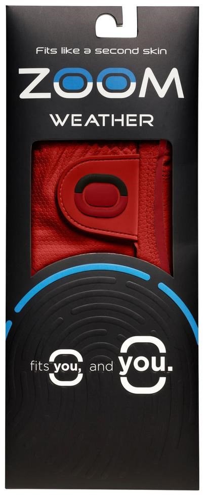 Zoom Zoom Weather gant de golf femme, rouge