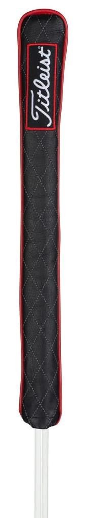 Titleist Jet Black Tour Alignment Stick Cover, noir/rouge