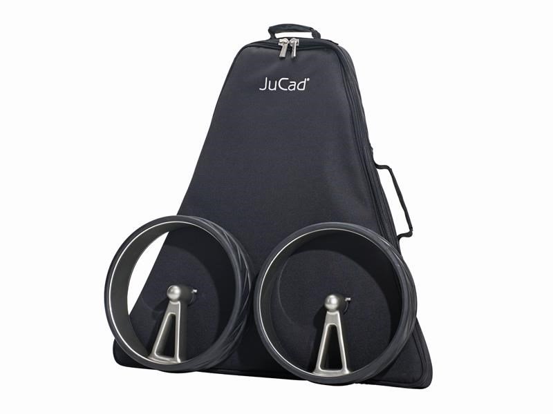 JuCad Phantom Titan black on black 2.0 chariot électrique + sac de transport