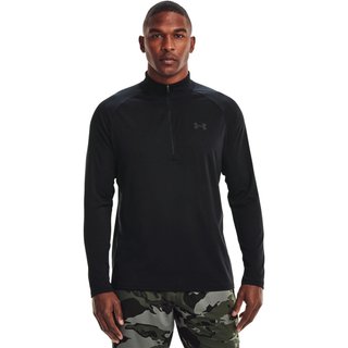 Under Armour Tech 2.0 1/2 Zip t-shirt manches longues homme, noir