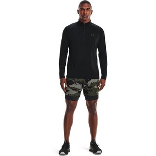 Under Armour Tech 2.0 1/2 Zip t-shirt manches longues homme, noir