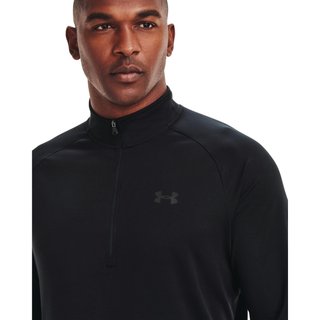 Under Armour Tech 2.0 1/2 Zip t-shirt manches longues homme, noir