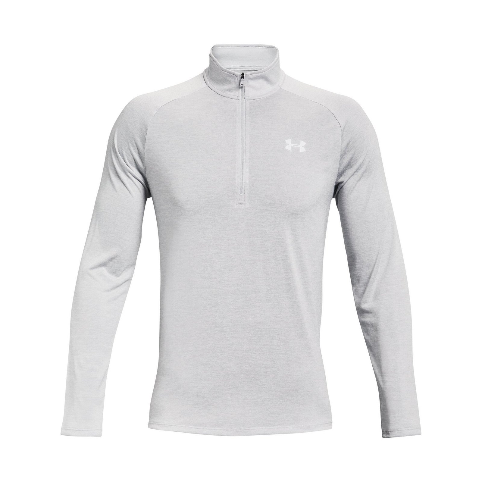 Under Armour Tech 2.0 1/2 Zip t-shirt manches longues homme, gris clair