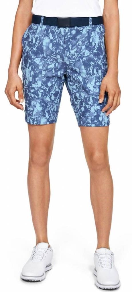 Under Armour Links Printed short femme, bleu