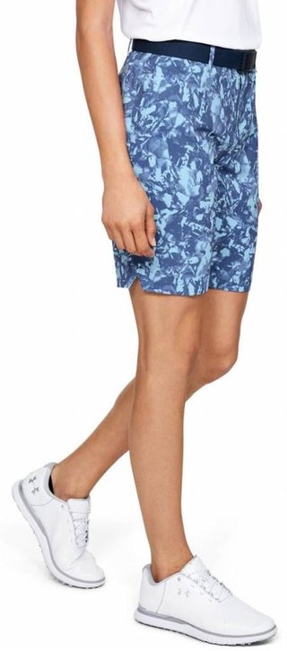 Under Armour Links Printed short femme, bleu