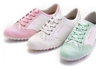 Duca Del Cosma Mila chaussures de golf femme, blanc/vert laiteux