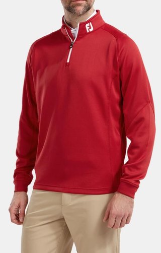 FootJoy Chill-Out sweatshirt homme, rouge
