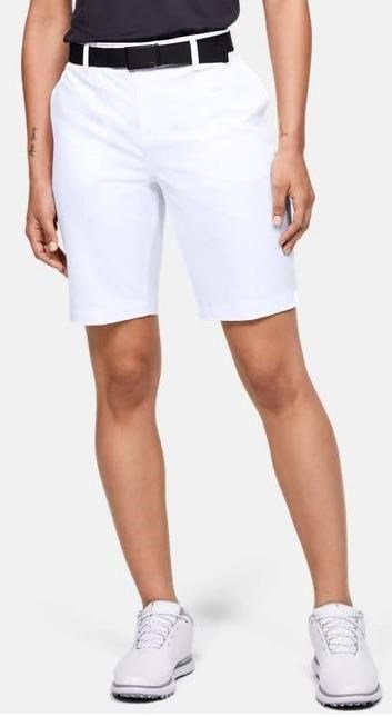 Under Armour Links short femme, blanc/gris