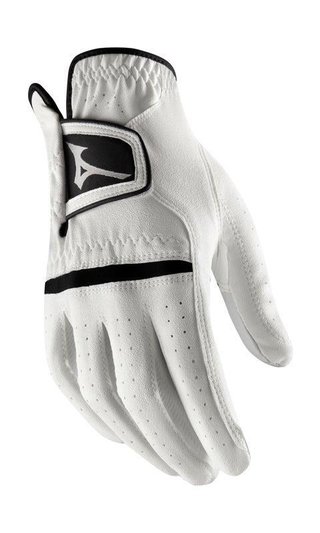 Mizuno Comp gant de golf homme, blanc