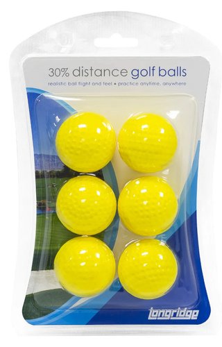 Longridge 30% Distance balles de golf, jaunes