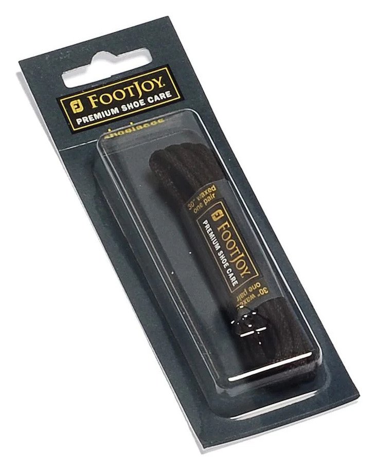 FootJoy Waxed Shoelaces 30" lacets, noir